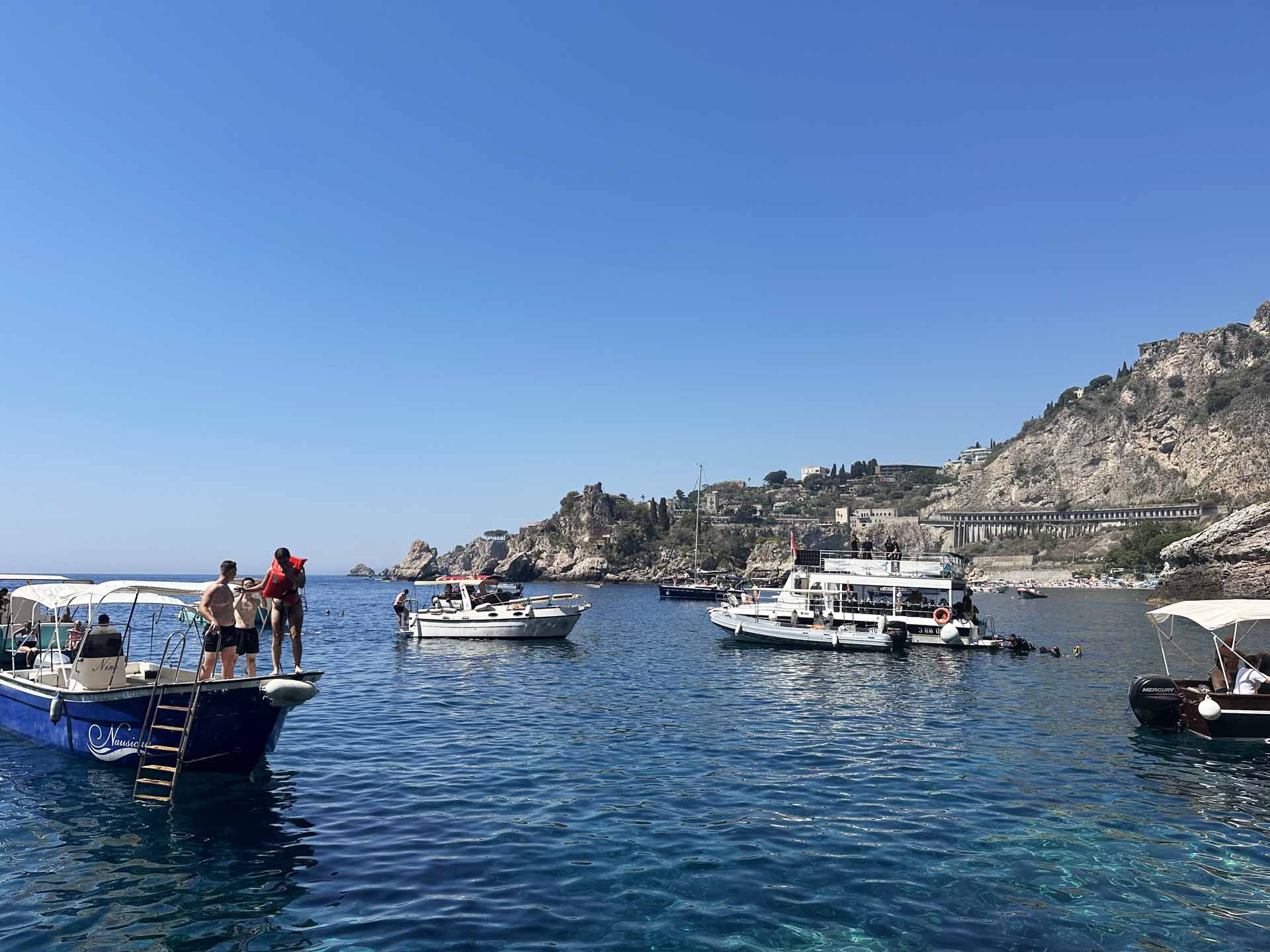 Taormina Group boat Tour with aperitif 7
