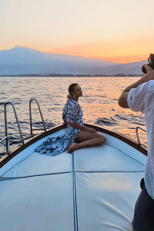Intro Sunset Taormina Boat tour